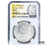 2021-S Morgan Silver Dollar NGC MS70