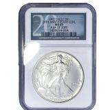 1992  NGC MS69 1 oz 20th Anniv. SE Coll