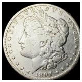 1899-S Silver Morgan Dollar LIGHTLY CIRCULATED