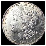 1888-S Silver Morgan Dollar CHOICE AU