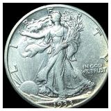 1933-S Silver Walking Liberty Half Dollar CLOSELY