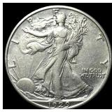 1929-D Silver Walking Liberty Half Dollar  CLOSEL