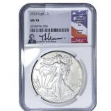 2023 1OZ Silver SE  NGC MS70