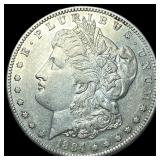 1884-S Silver Morgan Dollar UNCIRCULATED