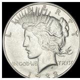 1922-D Silver Peace Dollar UNCIRCULATED