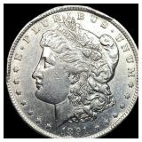 1891-CC Silver Morgan Dollar HIGH GRADE