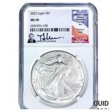 2023 Silver Eagle NGC MS70