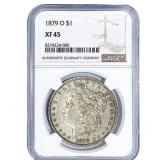 1879-O Morgan Silver Dollar NGC XF45