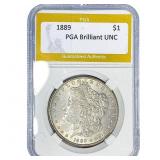 1889 Morgan Silver Dollar PGA Brilliant UNC