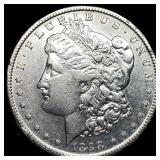 1898-S Silver Morgan Dollar NEARLY UNCIRCULATED