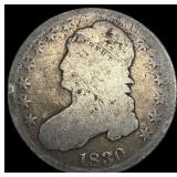 1830 Capped Bust Half Dollar NICELY CIRCULATED