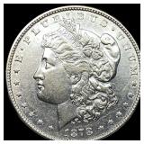 1878 Silver Morgan Dollar CLOSELY UNCIRCULATED
