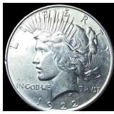 1922 Silver Peace Dollar UNCIRCULATED