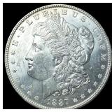1887 Morgan Silver Dollar GEM BU