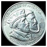 1924 Silver Huguenot-Walloon Half Dollar UNCIRCULA