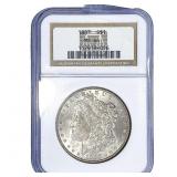 1887 Morgan Silver Dollar NGC MS64