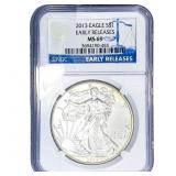 2013 Silver Eagle NGC MS69 Early Releases
