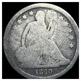 1840 Seated Liberty Dime NICELY CIRCULATED
