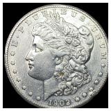 1902-S Silver Morgan Dollar NEARLY UNCIRCULATED