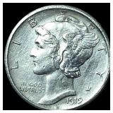 1919-D Silver Mercury Dime UNCIRCULATED