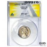 1925 Jefferson Nickel ANACS PF67 PROOF