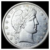 1894-S Silver Barber Half Dollar CLOSELY  UNCIRCU