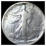 1916-D Silver Walking Liberty Half Dollar LIGHTLY