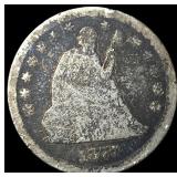 1847 Seated Liberty Half Dollar NICELY CIRCULATED