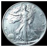 1938-D Silver Walking Liberty Half Dollar CLOSELY