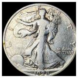 1928-S Silver Walking Liberty Half Dollar NEARLY U