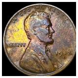 1912-D Lincoln Wheat Cent NEARLY UNCIRCULATED