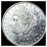 1883-O Silver Morgan Dollar GEM BU