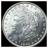 1885 Morgan Silver Dollar GEM BU