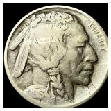 1913-D Type 2 Buffalo Nickel LIGHTLY  CIRCULATED