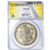 1902 Morgan Silver Dollar ANACS AU53