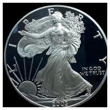 2003-W Silver American Eagle Proof $1 GEM PROOF