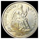 1888 Seated Liberty Dime CLOSELY UNCIRCULATED