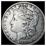 1893 Silver Morgan Dollar LIGHTLY CIRCULATED