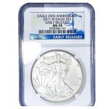 2011-W Silver Eagle NGC MS70