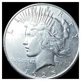1925-S Silver Peace Dollar CLOSELY UNCIRCULATED