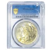 1923 Silver Peace Dollar PCGS MS62