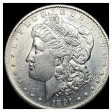 1891-S Silver Morgan Dollar CLOSELY UNCIRCULATED