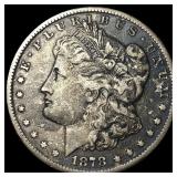 1878-S Silver Morgan Dollar ABOUT UNCIRCULATED