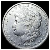 1878 8TF Silver Morgan Dollar LIGHTLY  CIRCULATED