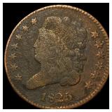1825 Classic Head Half Cent LIGHTLY  CIRCULATED