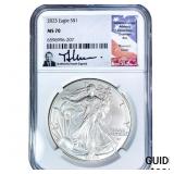 2023 Silver Eagle NGC MS70