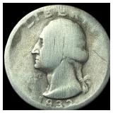 1932-D Silver Washington Quarter NICELY CIRCULATED