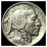 1913-D Buffalo Nickel Type 2 CHOICE AU