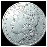 1901-S Silver Morgan Dollar LIGHTLY CIRCULATED