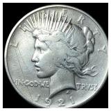 1921 Silver Peace Dollar SUPERB GEM BU